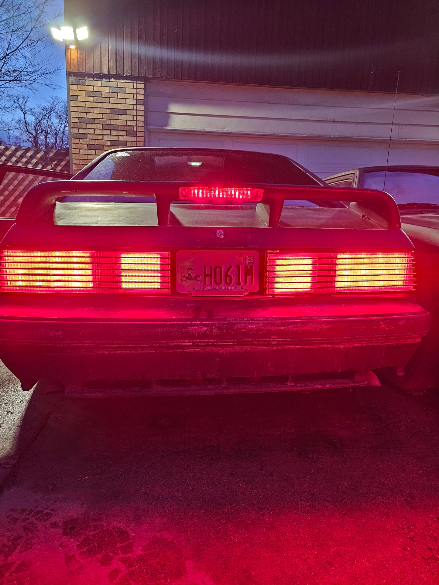 87-93 LED Mustang Gt/Cobra/Saleen clear 3rd brake light